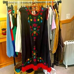 Indian Cotton Embroidered Dress